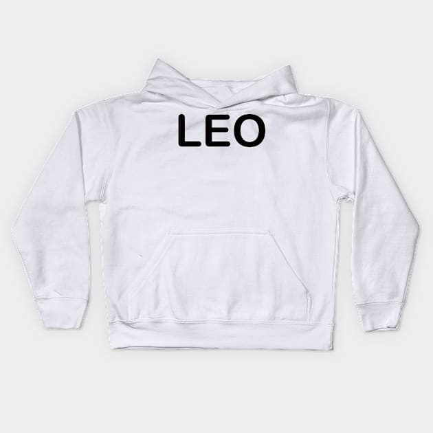 LEO Kids Hoodie by mabelas